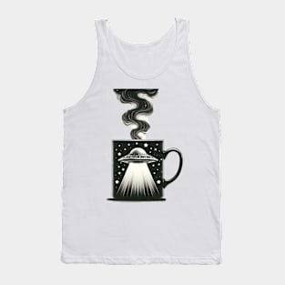 Alien mug Tank Top